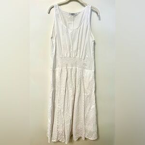 Thakoon Eyelet Trapeze Cotton Dress size 8